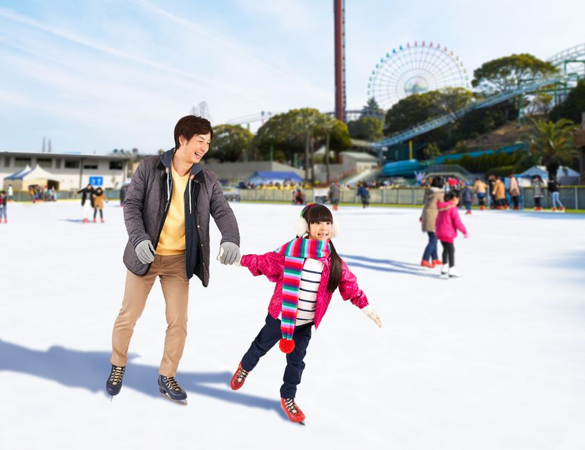 ひらかたパークでスケートと雪あそびをまとめて楽しめる!
『ウインターカーニバル』12月18日(土)オープン