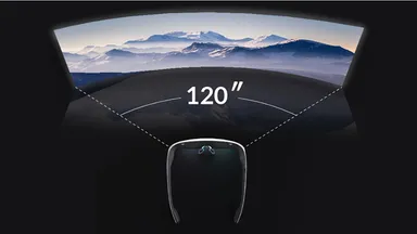 120インチ相当大画面イメージ