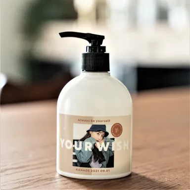 【制作例】写真入り(使用デザイン：BEIGE MIX)