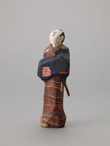 木彫人形　月影　1914年　京都府立堂本印象美術館蔵