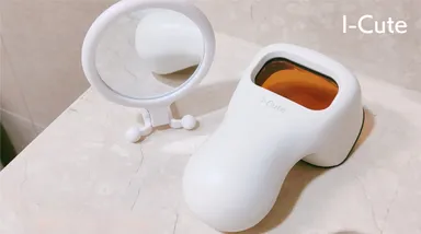 本体と鏡(等倍／10倍の2面、置く／持つの2WAY)