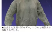 洋服の3Dモデル