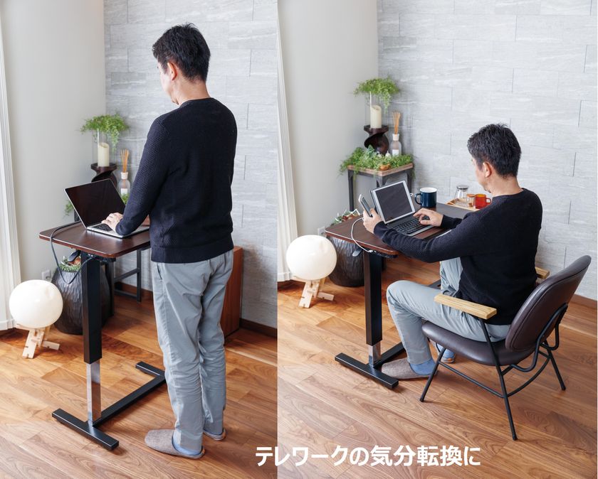 ヤマダホールディングス オリジナル商品 Wヒーター搭載で隅々まであたたかい のびる天板「布団レス伸長こたつ」発売！