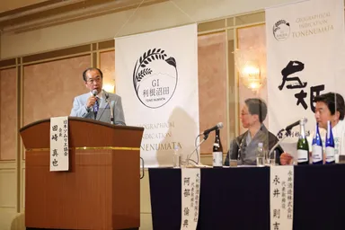 田崎様のトーク風景