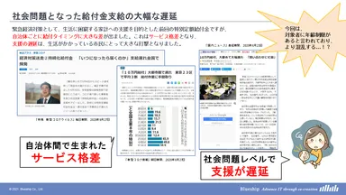 ＜前回の特別定額給付金支給の問題点＞
