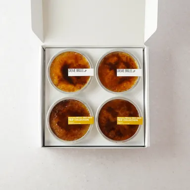 栗とプレーンの食べ比べ