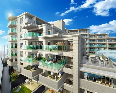 ヴェレーナシティ朝霞 外観完成予想CG