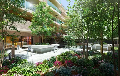 センターガーデン完成予想CG