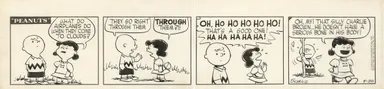 ピーナッツ原画1954年8月20日