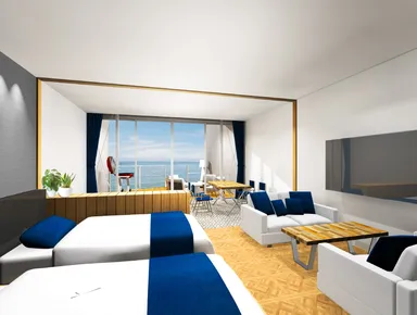 客室(イメージパース)