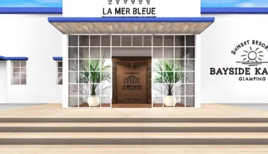 レストランイメージパース(エントランス)