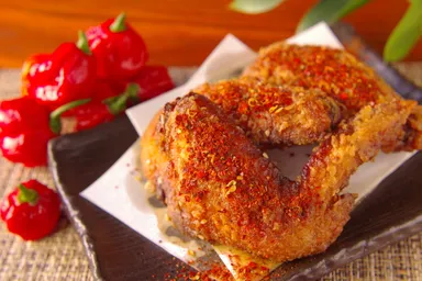 激辛！やみつき手羽唐揚げ