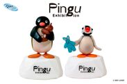 Pingu 40thフィギュア ピングー＆ピンガ 宝物のぬいぐるみ