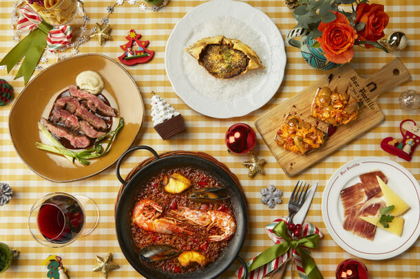 楽しく食卓を囲むスペインスタイルのクリスマスで バル ポルティージョ のクリスマス特別メニュー 株式会社v Kのプレスリリース