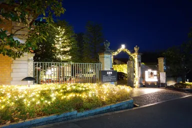 長楽館外観イルミネーション