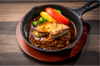 ロッシーニ風ハンバーグ