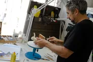 「ピングー」と「ひつじのショーン」オリジナルクレイモデル製作の過程2