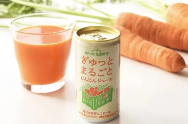 ぎゅっとまるごとにんじんジュース