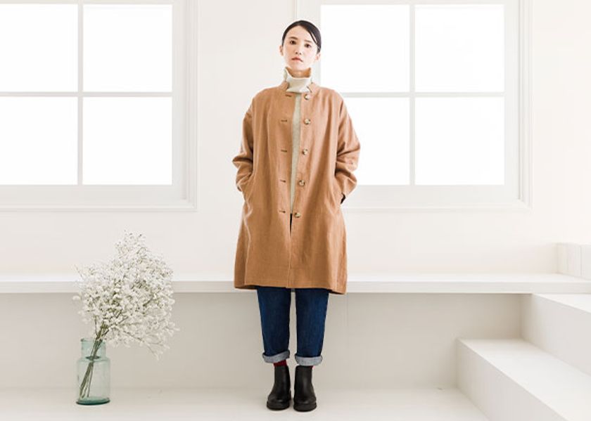 いつでもポイント10倍 専用です。Crea Delice クレアデリス オーガニックリネンコート 通販 DELICE レースアウター