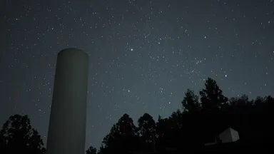 満天の星空も魅力