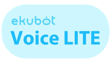 「ekubot Voice LITE」ロゴマーク