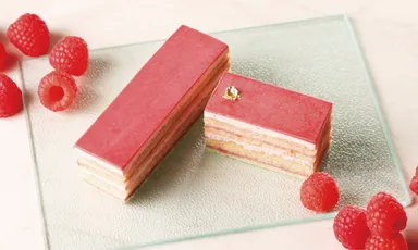 ルビーチョコレートのガトーオペラ