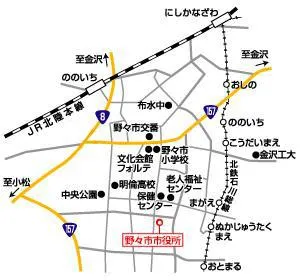 野々市市庁舎アクセス2