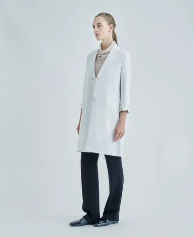 Plantica・ノーカラーコート イエロー