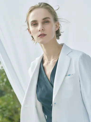 Plantica・テーラードコート ブルー