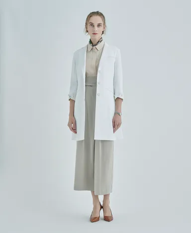 Plantica・テーラードコート ホワイト