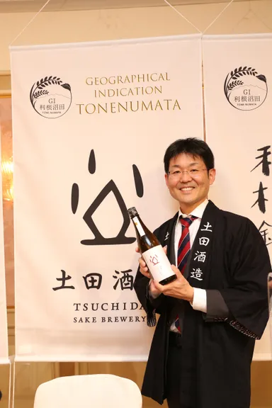 土田酒造株式会社 代表取締役 土田 祐士