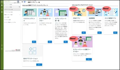 業務テンプレート一覧