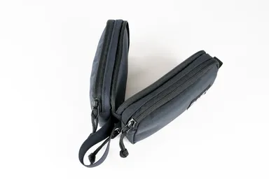 左右で収納を使い分け