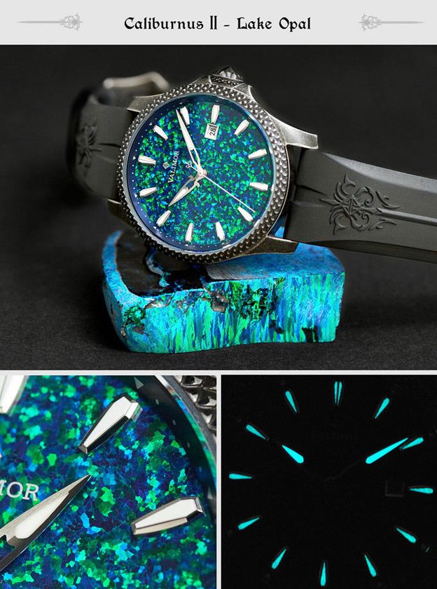 VALIMORから中世騎士物語×高機能を融合した機械式腕時計