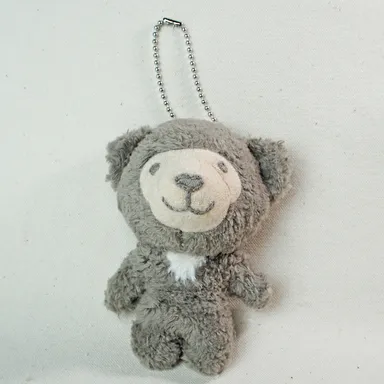 世界のクマぬいぐるみチャーム-ナマケグマ