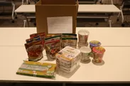 以前に本学で実施した郵送配布した食の支援品