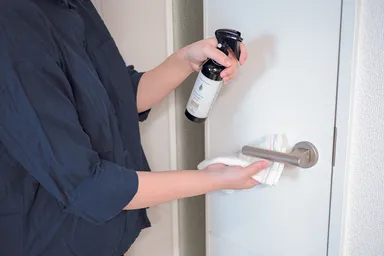 みんなが触るドアノブに