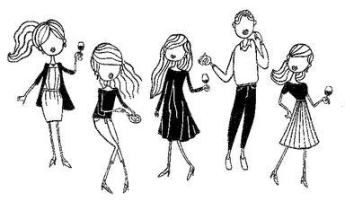 店内キャラクターイラスト