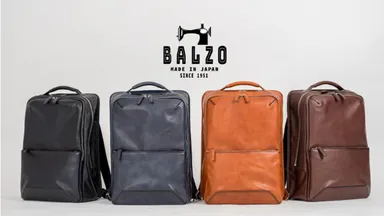 「BALZO」の“本革リュック”