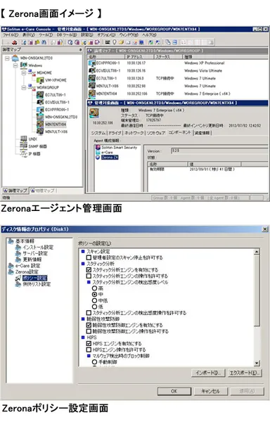 Zerona画面イメージ