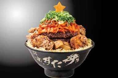 極楽　肉ニクにくツリーすた丼　1,690円(税込)
