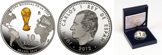 サッカー王国スペインから、過去と未来を刻む2種類のコイン発行