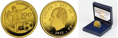 UEFA 200ユーロ金貨