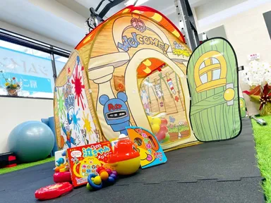 お子様用ボールプールやおもちゃ