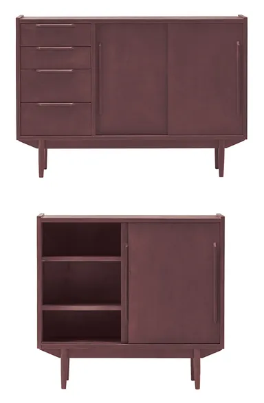 北欧ヴィンテージ調キャビネット