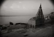 バラナシ#105、ガンジス河畔、インド　1997年