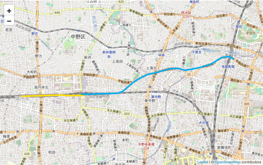 移動経路を地図上に分かりやすく可視化するAPIをリリース
経路検索サービスのUI/UX向上を支援