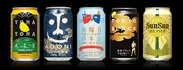 ヤッホーブルーイングの人気製品「よなよなエール」など数々の賞を受賞したクラフトビールをご用意。