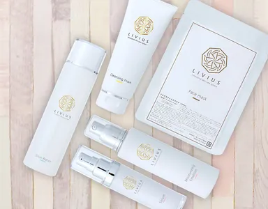 洗顔から保湿まで考え抜かれたスキンケアシステムです