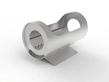 開口部の向きが変えられる